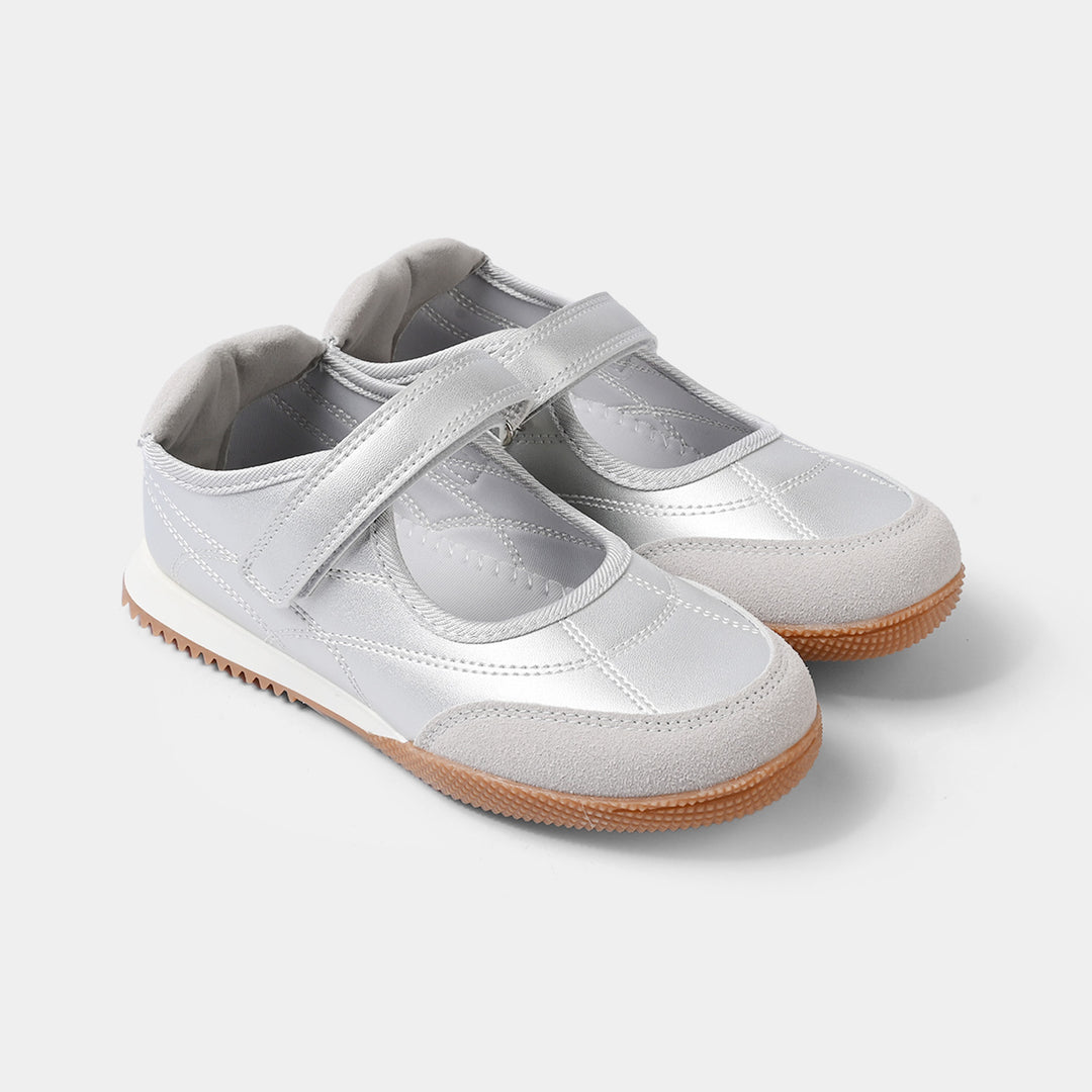 Girls Pumps DOR3211-30-SILVER