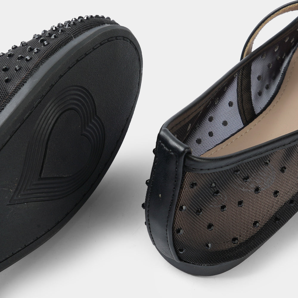 Girls Pumps 5BLEP03-BLACK
