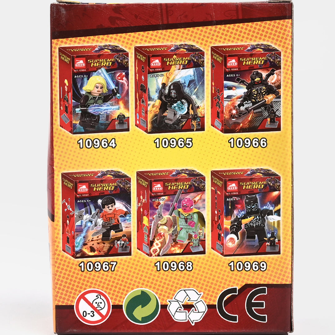 Mini Character Figure Building Blocks Set