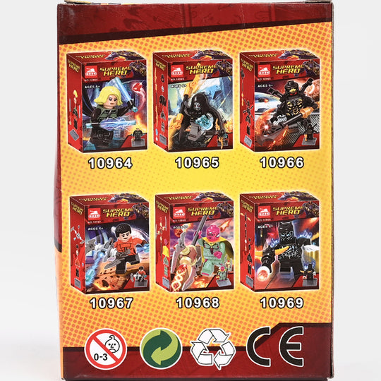 Mini Character Figure Building Blocks Set