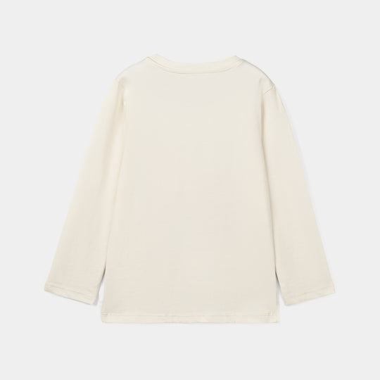Girls Cotton Jersey T-Shirt F/S London-Off.White