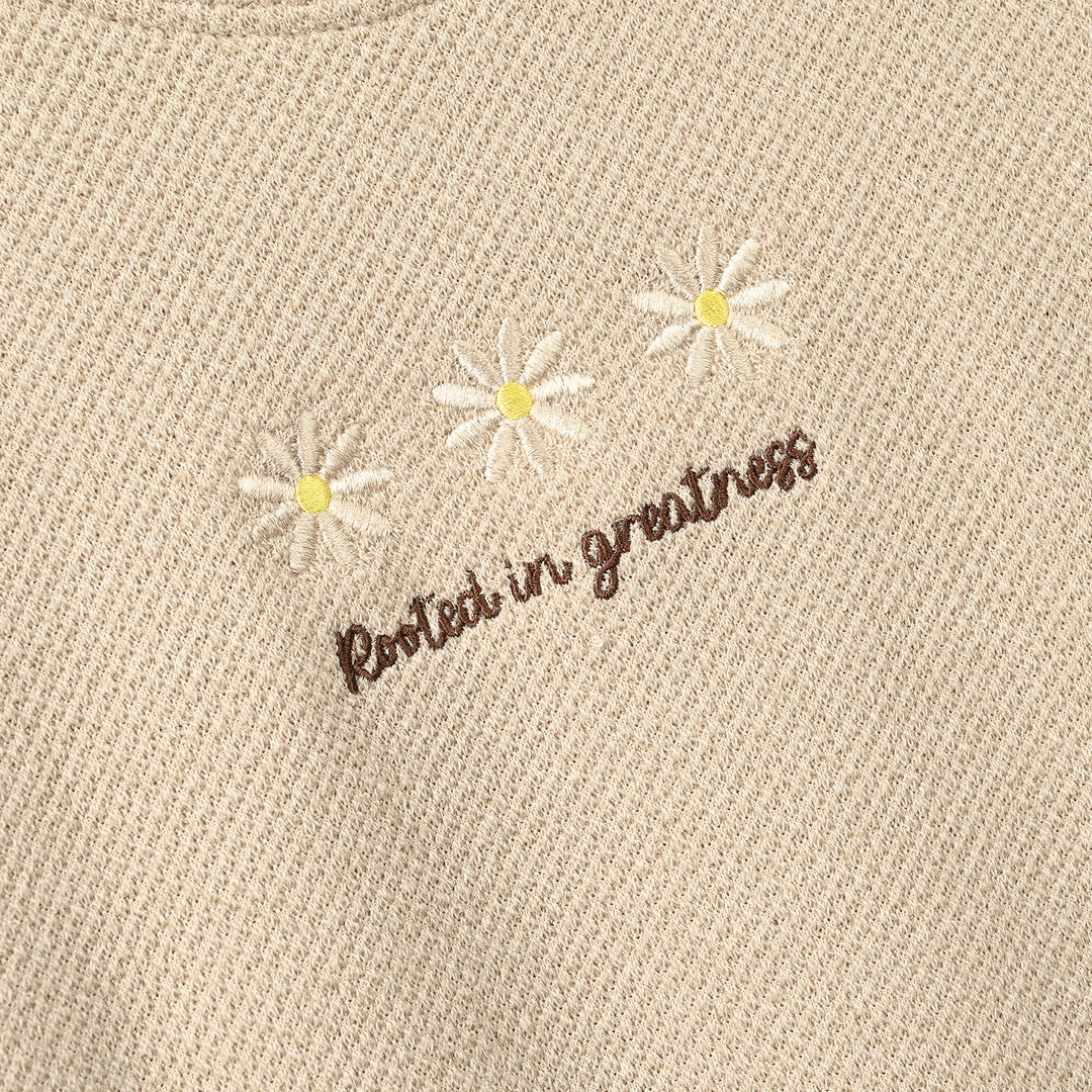 Girls Rib T-Shirt F/S Rooted in Greatness