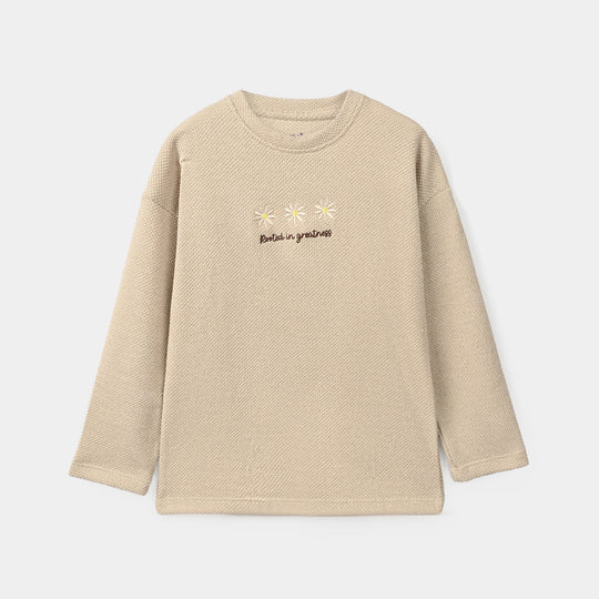 Girls Rib T-Shirt F/S Rooted in Greatness