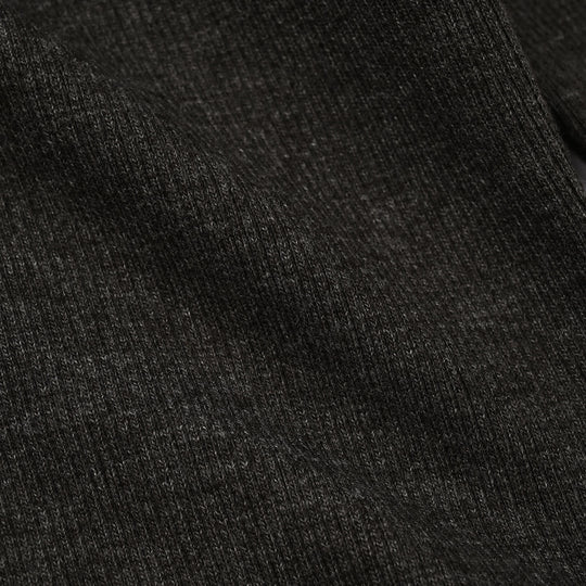 Infant Boys 2x1 Rib Turtle Neck Charcoal Melange