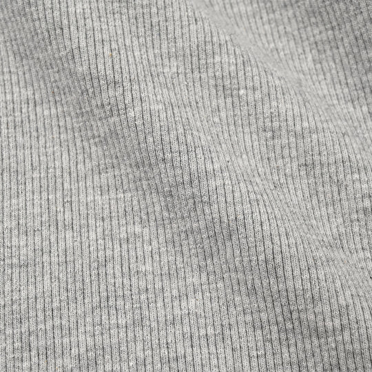 Infant Boys 2x1 Rib Turtle Neck H-Grey