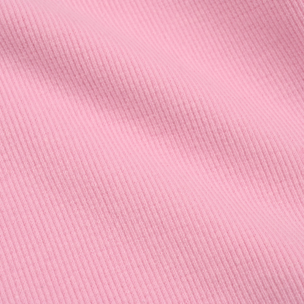 Infant Girls 2x1 Rib Turtle Neck - Pink