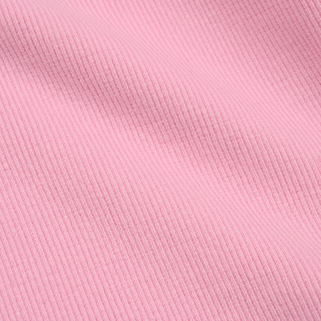 Infant Girls 2x1 Rib Turtle Neck - Pink