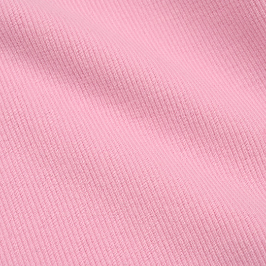 Infant Girls 2x1 Rib Turtle Neck - Pink