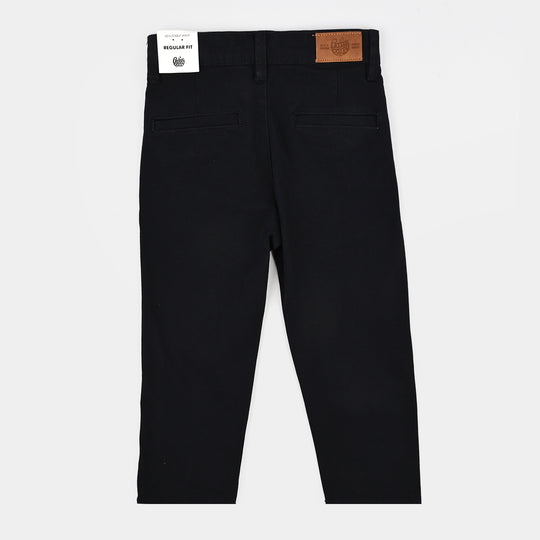 Boys Cotton Twill Pant Basic Blue