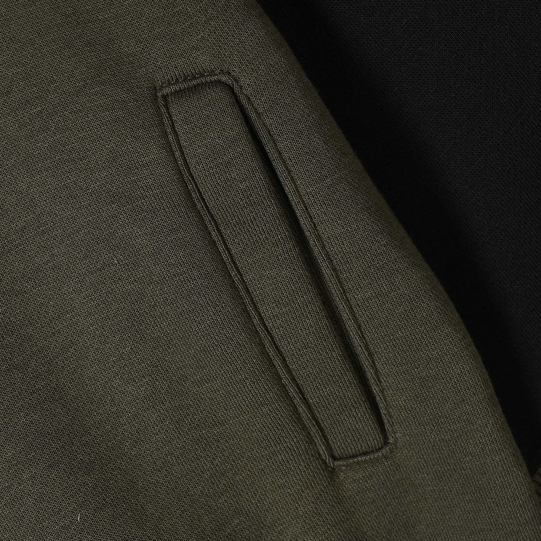 Boys Fleece Bomber Jacket Mid Town District-Green