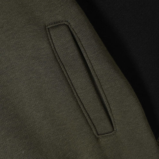 Boys Fleece Bomber Jacket Mid Town District-Green