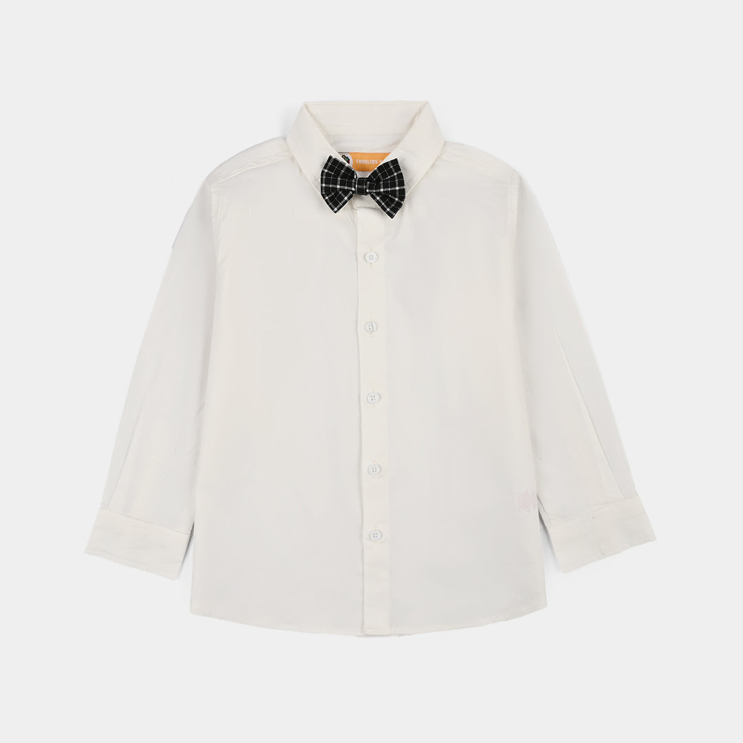Boys Yarn Dyed 3PC Suit-Checkered-BLACK