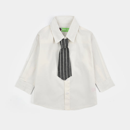 Infant Boys Yarn Dyed 3PC Suit-Lil Dapper-GREY