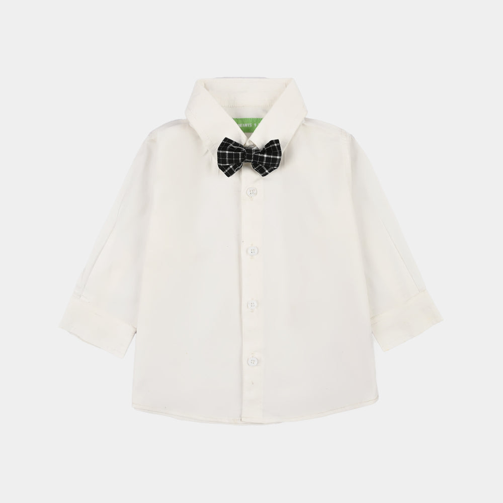 Infant Boys Yarn Dyed 3PC Suit-Checkered-BLACK