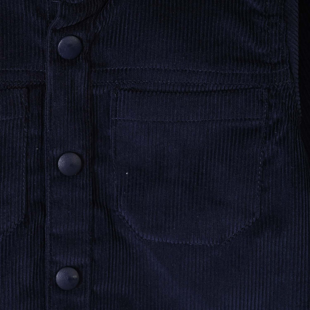 Infant Boys Corduroy Suit Midnight-NAVY