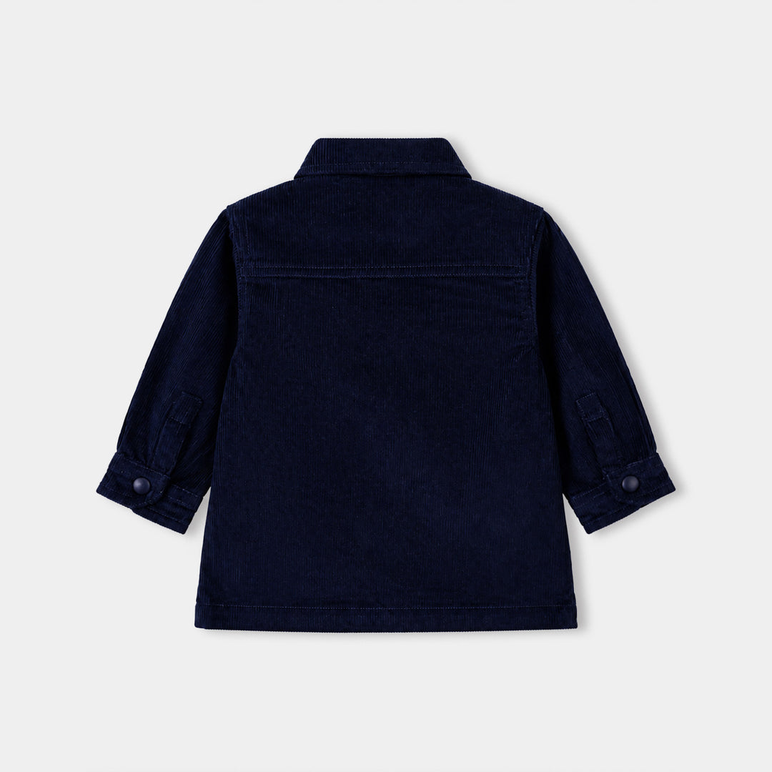 Infant Boys Corduroy Suit Midnight-NAVY