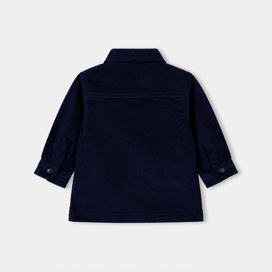 Infant Boys Corduroy Suit Midnight-NAVY