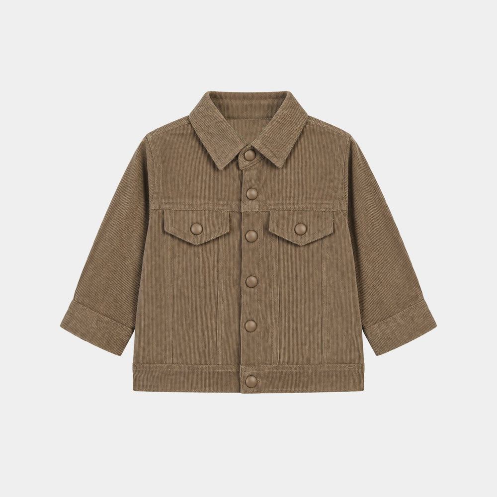 Infant Boys Corduroy Suit Gentleman- Brown
