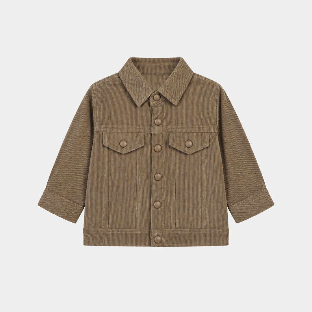 Infant Boys Corduroy Suit Gentleman- Brown