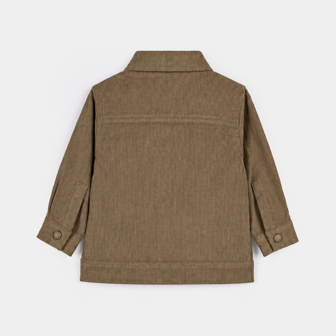 Infant Boys Corduroy Suit Gentleman- Brown