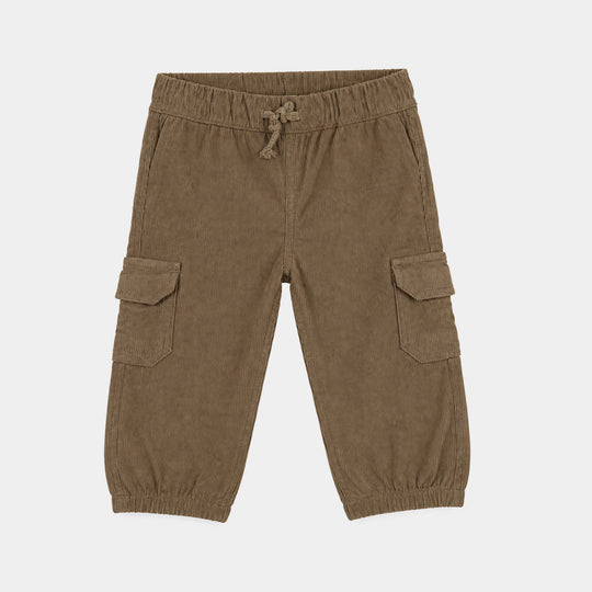 Infant Boys Corduroy Suit Gentleman- Brown