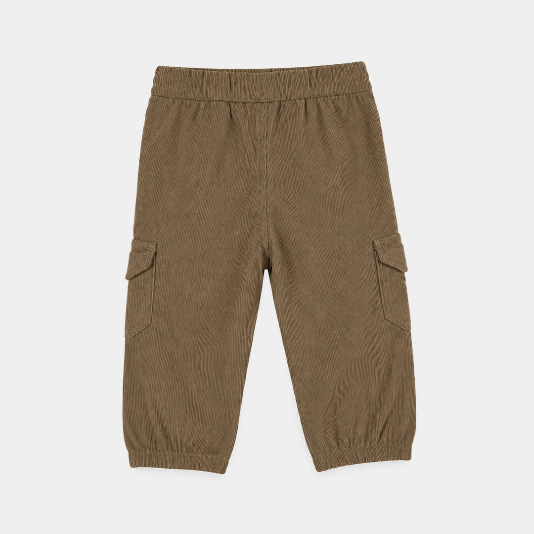 Infant Boys Corduroy Suit Gentleman- Brown