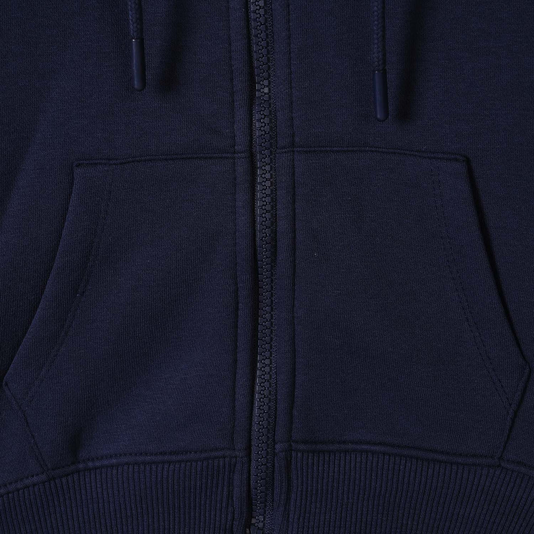 Boys Knitted Jacket Basic Blue-NAVY