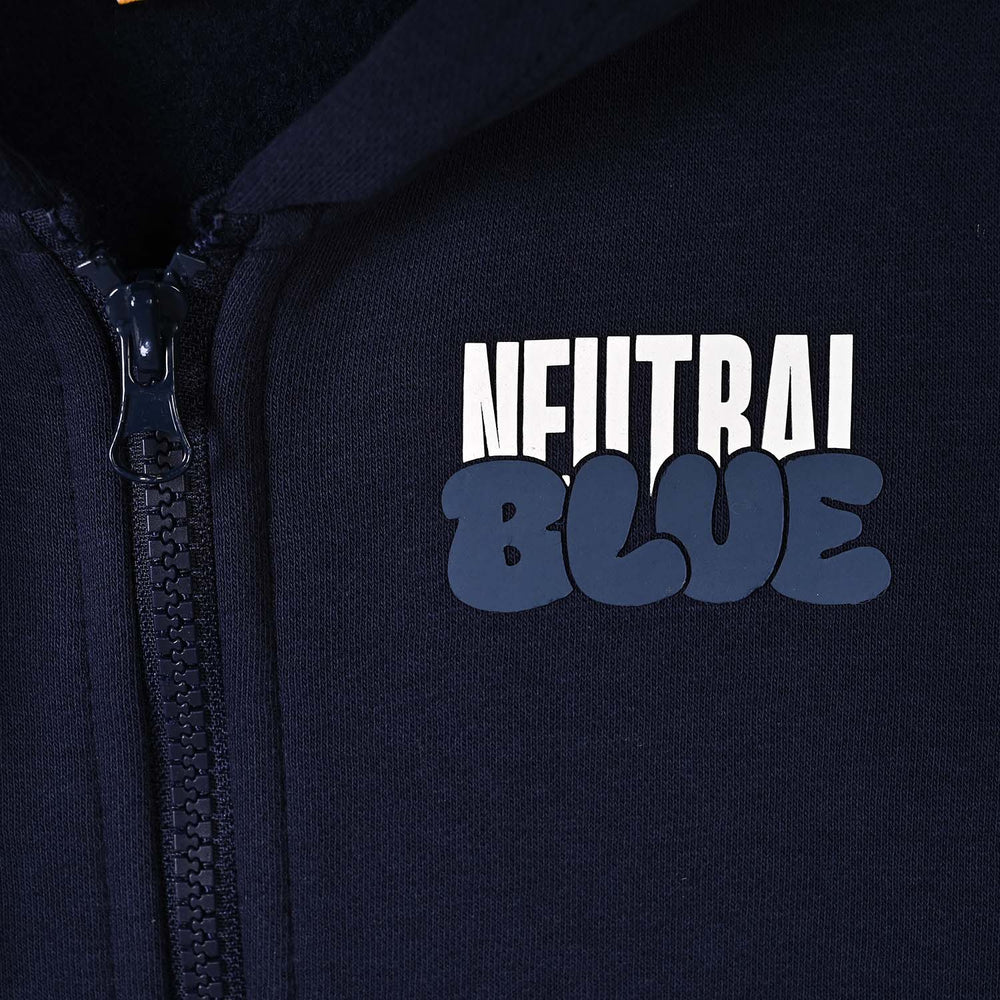 Boys Knitted Jacket Basic Blue-NAVY