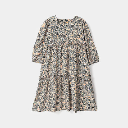 Girls Polyester Dress Daisy