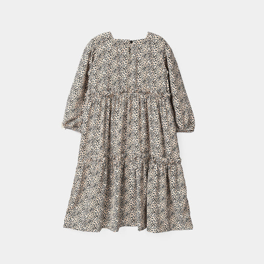 Girls Polyester Dress Daisy