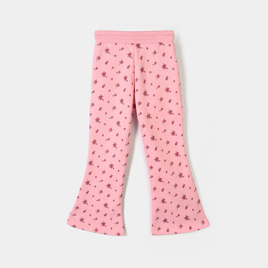 Girls Fleece 2 Piece Suit My Garden - Pink