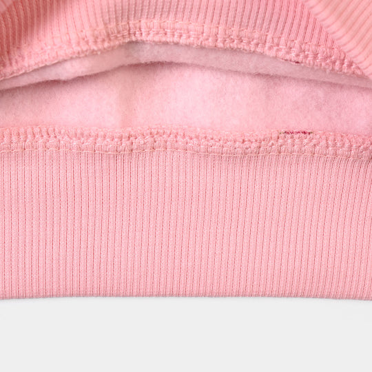 Girls Fleece 2 Piece Suit My Garden - Pink