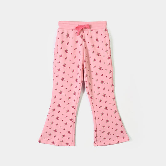 Girls Fleece 2 Piece Suit My Garden - Pink