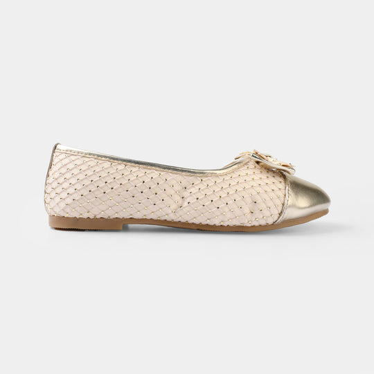 Girls Pumps BS - 043 - Golden