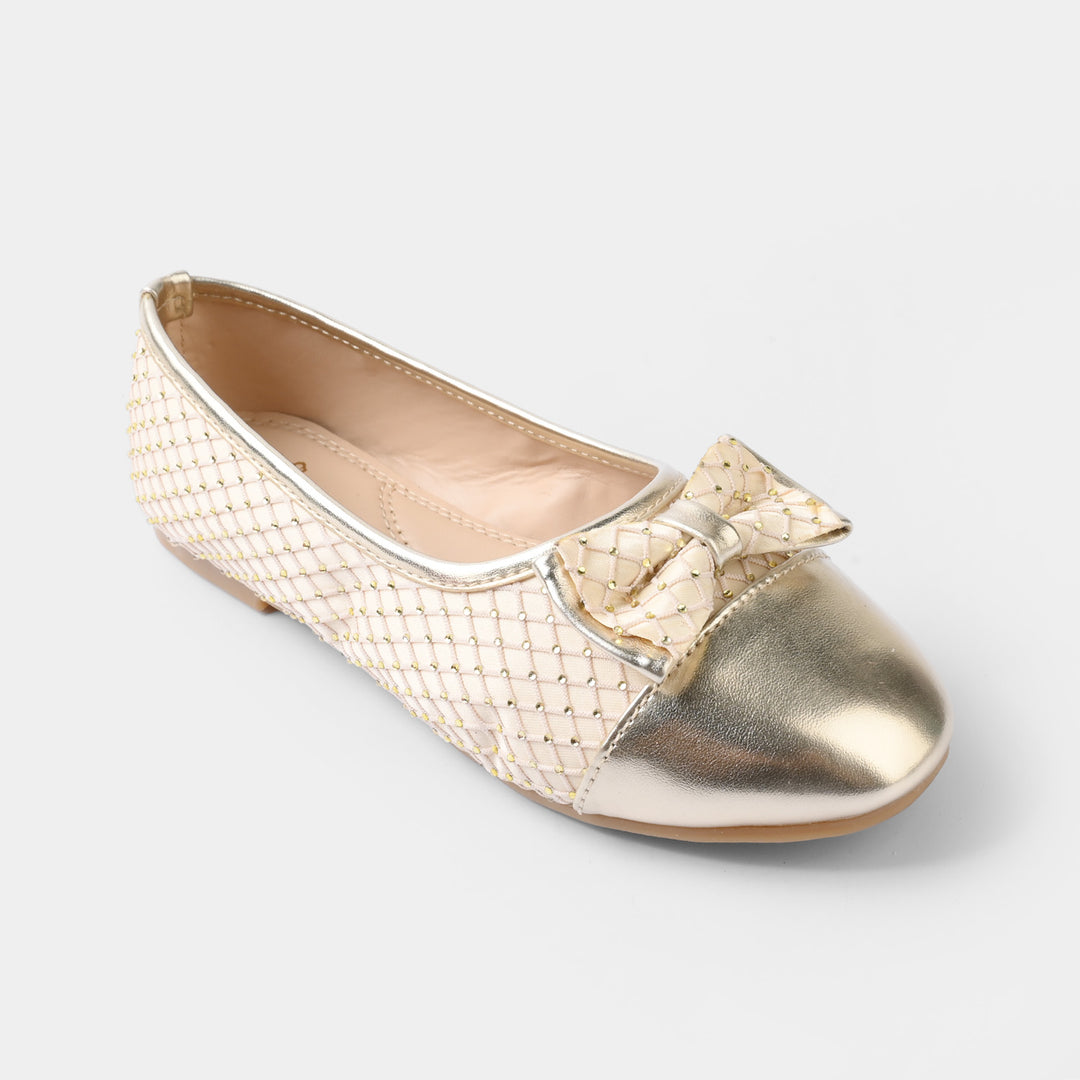 Girls Pumps BS - 043 - Golden