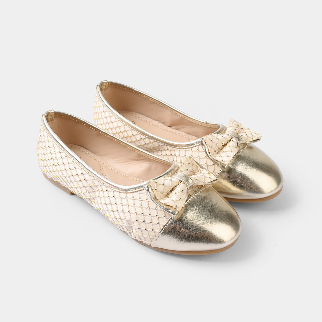 Girls Pumps BS - 043 - Golden