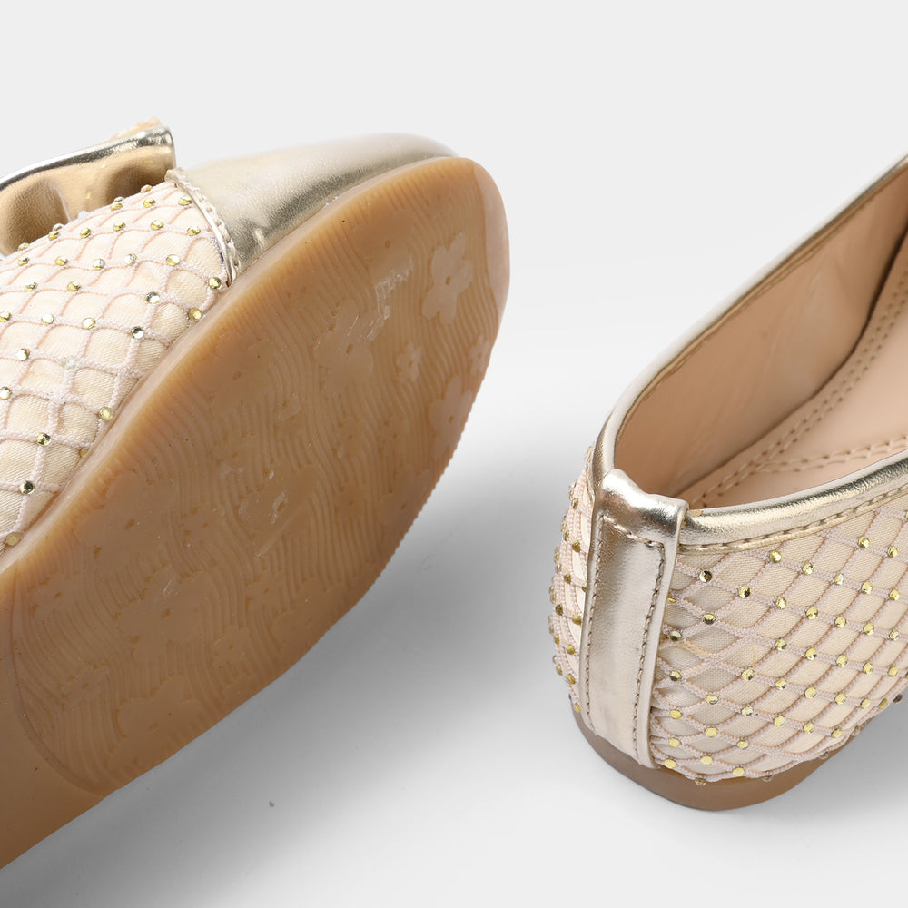 Girls Pumps BS - 043 - Golden