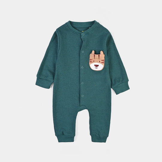 Infant Boys Thermal Knitted Romper Cute Calf-Balsam