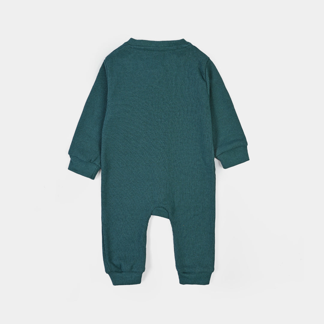 Infant Boys Thermal Knitted Romper Cute Calf-Balsam