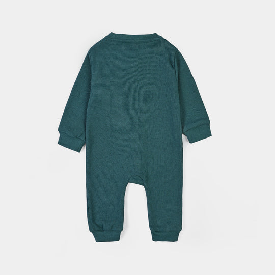 Infant Boys Thermal Knitted Romper Cute Calf-Balsam