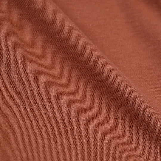 Infant Boys Cotton Interlock Knitted Romper VARSITY - Amazing-BROWN