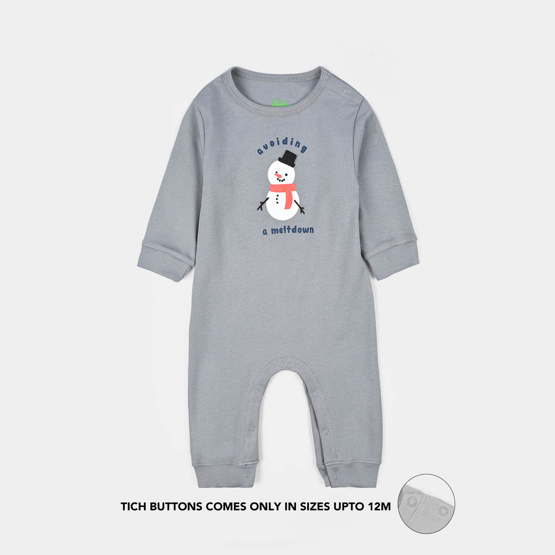 Infant Unisex Cotton Interlock Romper 2Pc Set HAPPY DAYS