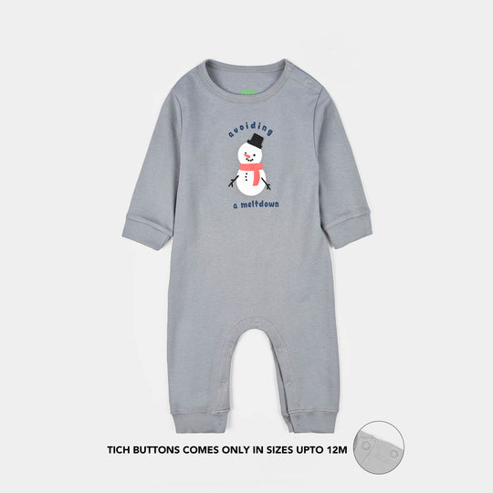 Infant Unisex Cotton Interlock Romper 2Pc Set HAPPY DAYS