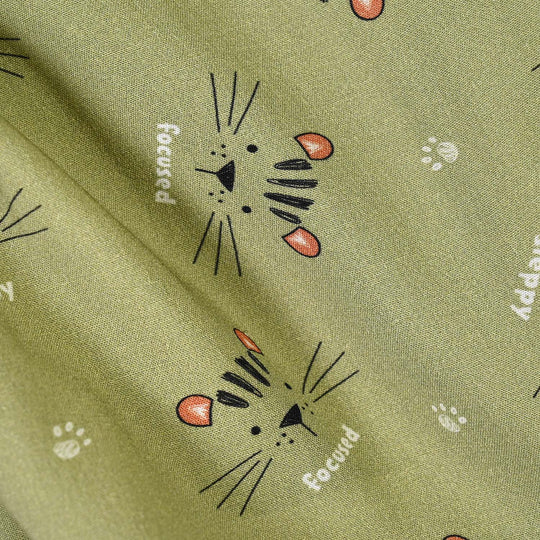 Infant Boys Linen Viscose Nightwear Sleepy-Green