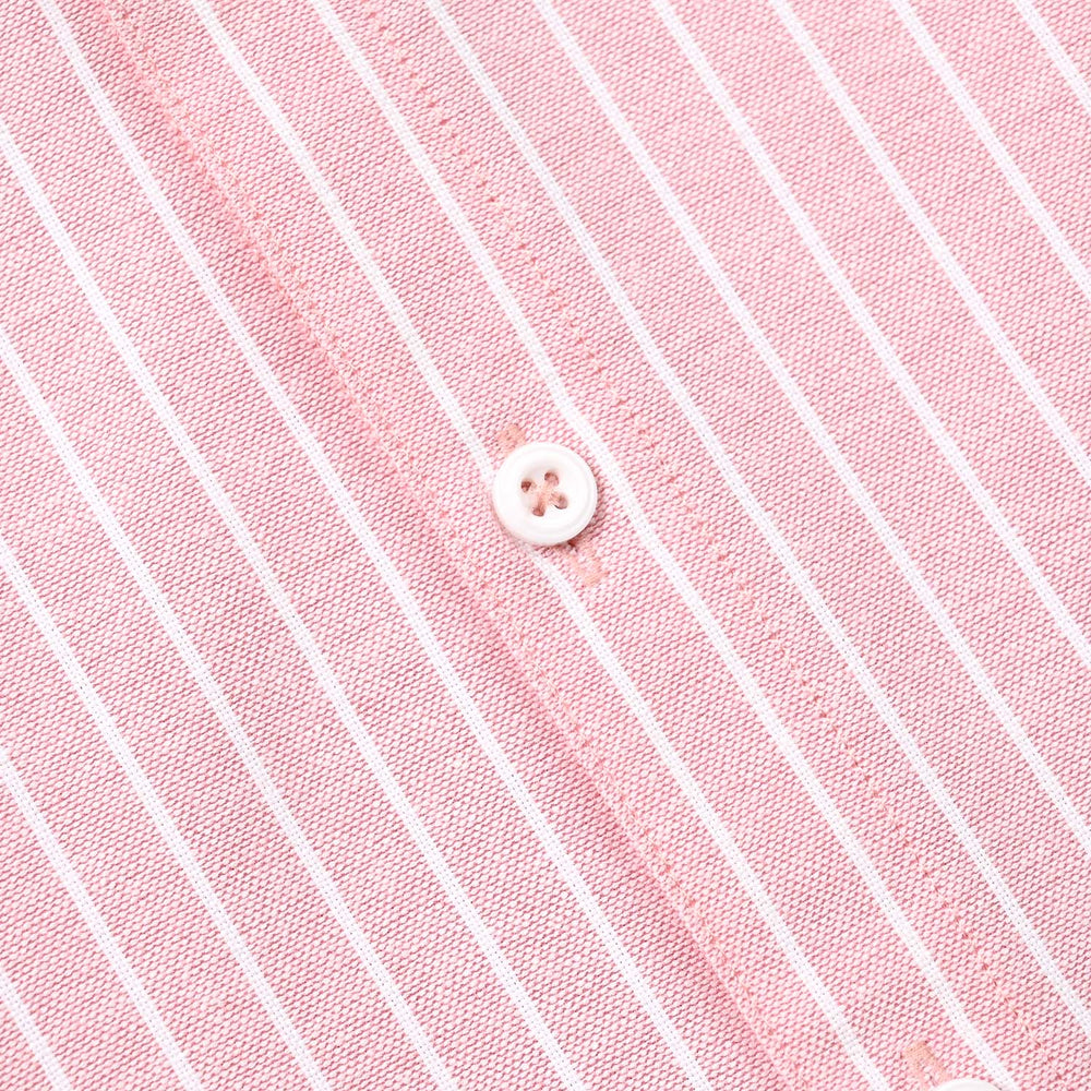 Boys Yarn Dyed Shirt (Three)- Pink Stripe