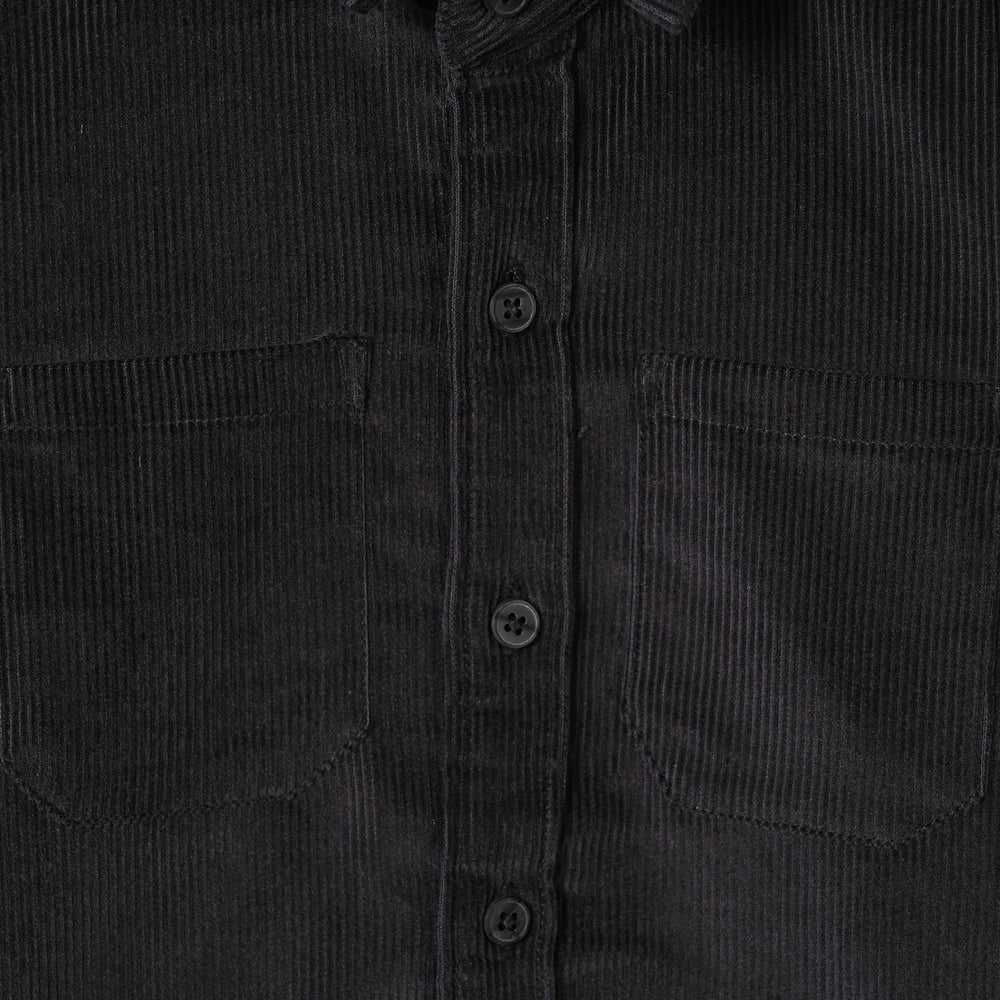 Boys Corduroy Shirt F/S (Your Day)-D.Grey