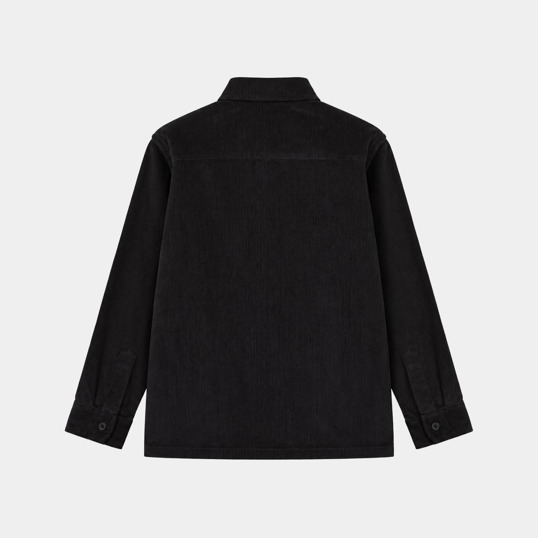 Boys Corduroy Shirt F/S (Your Day)-D.Grey