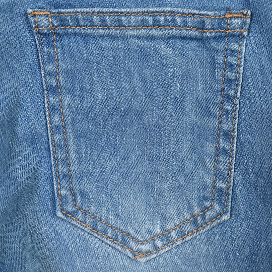 Boys Denim Stretch Pant Basic- Blue