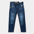 Boys Denim Stretch Pant Basic - Medium Blue