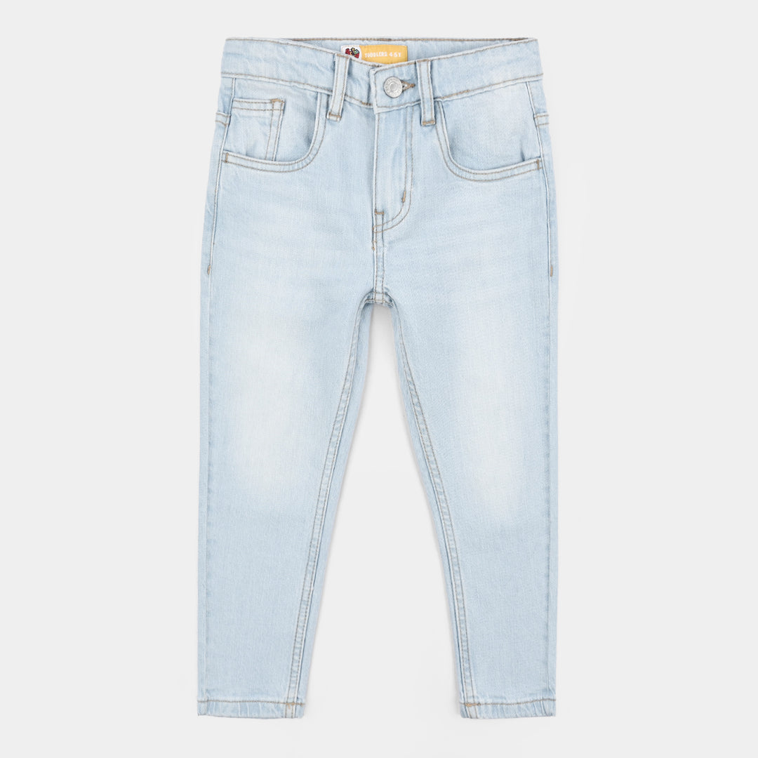 Boys Denim Stretch Pant BASIC-Ice Blue